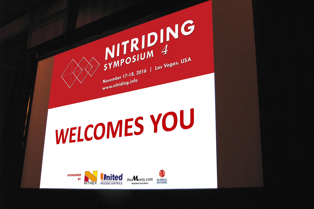 November 17, 2017 - Opening Day of Nitriding Symposium 4 (NS4) in Las Vegas, NV, USA